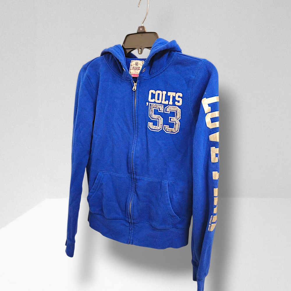 Blue Colts Zip-Up Hoodie